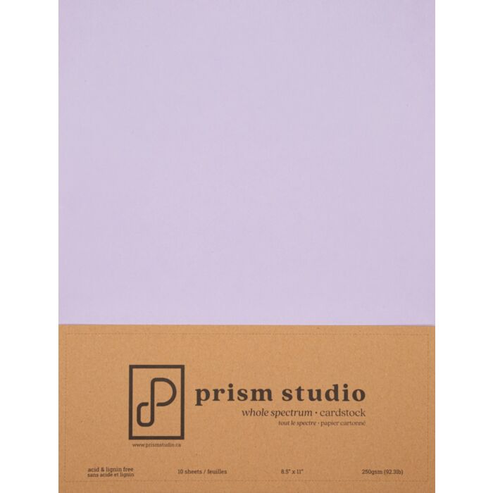 Pre-Order Prism Studio 8.5X11 Whole Spectrum Smooth Cardstock