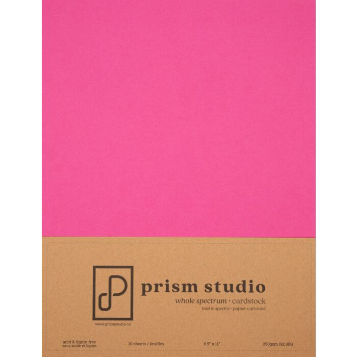 Pre-Order Prism Studio 8.5X11 Whole Spectrum Smooth Cardstock