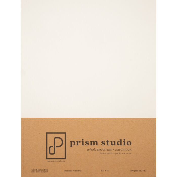 Pre-Order Prism Studio 8.5X11 Whole Spectrum Smooth Cardstock