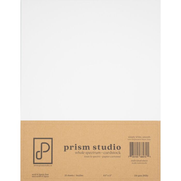 Pre-Order Prism Studio 8.5X11 Whole Spectrum Smooth Cardstock