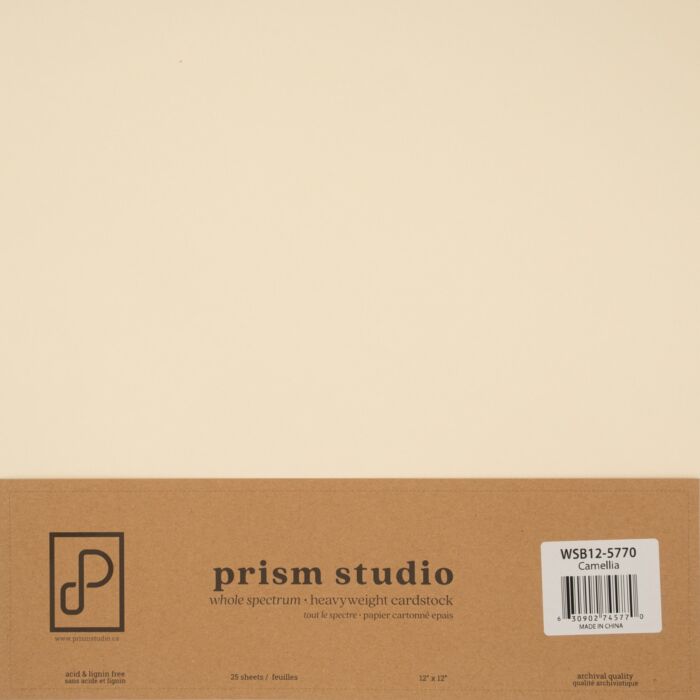 Pre-Order Prism Studio 12X12 Whole Spectrum Smooth Cardstock