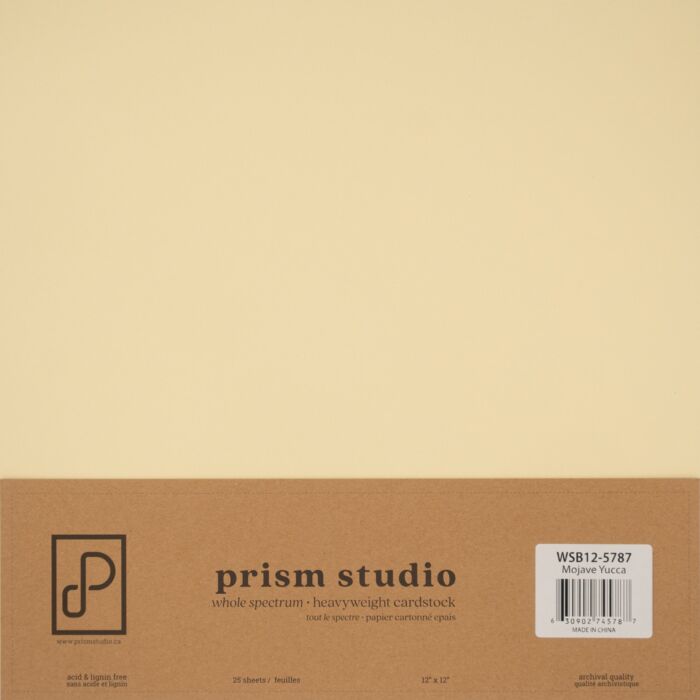 Pre-Order Prism Studio 12X12 Whole Spectrum Smooth Cardstock