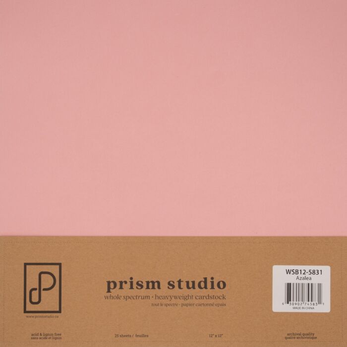 Pre-Order Prism Studio 12X12 Whole Spectrum Smooth Cardstock
