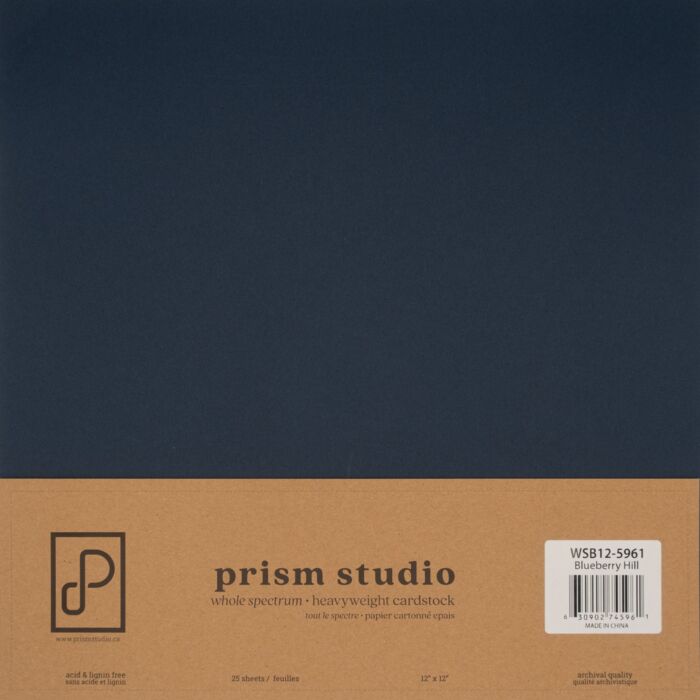 Pre-Order Prism Studio 12X12 Whole Spectrum Smooth Cardstock