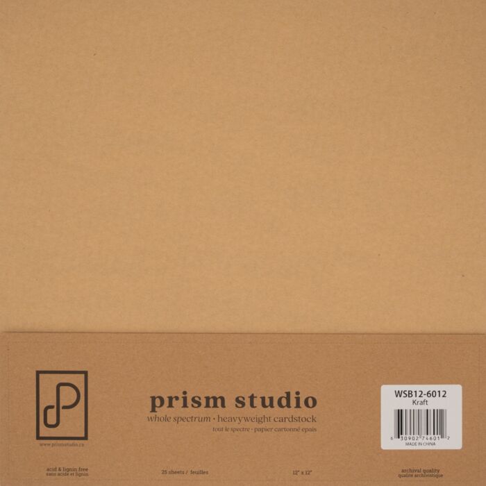 Pre-Order Prism Studio 12X12 Whole Spectrum Smooth Cardstock