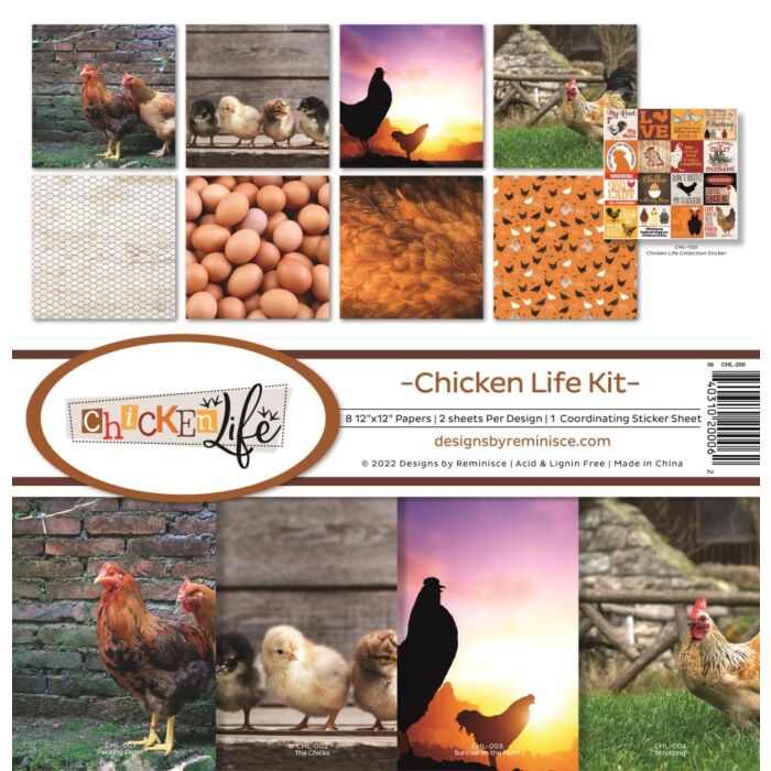 Reminisce 12X12 Collection Kit