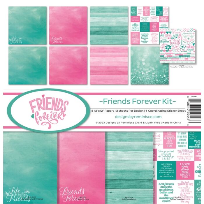 Reminisce 12X12 Collection Kit