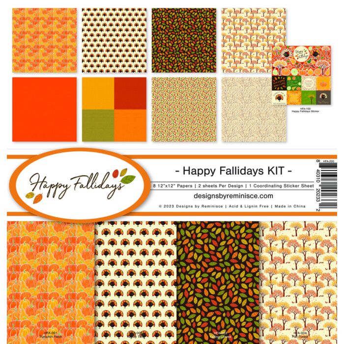 Reminisce 12X12 Collection Kit