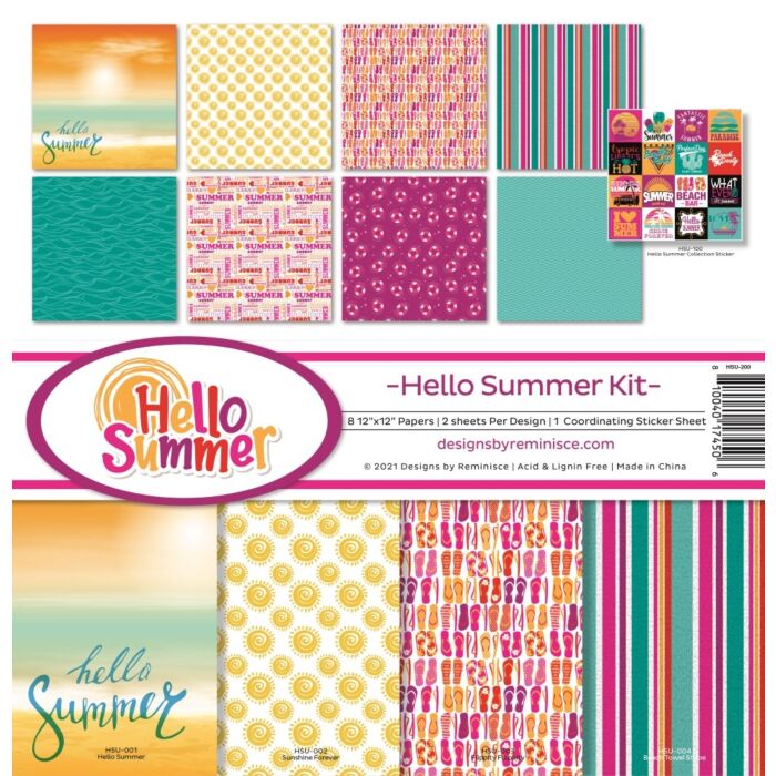 Reminisce 12X12 Collection Kit