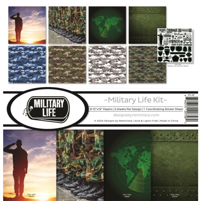 Reminisce 12X12 Collection Kit