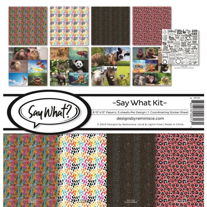 Reminisce 12X12 Collection Kit