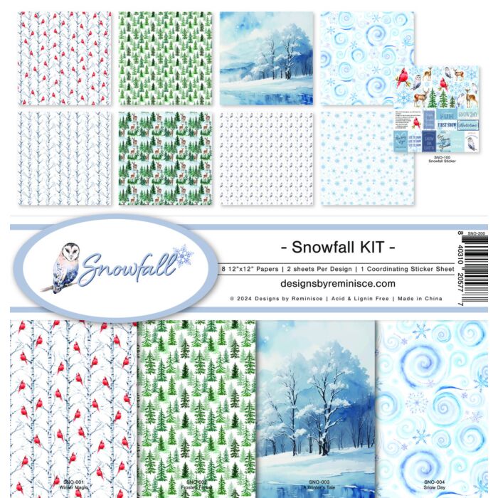 Reminisce 12X12 Collection Kit