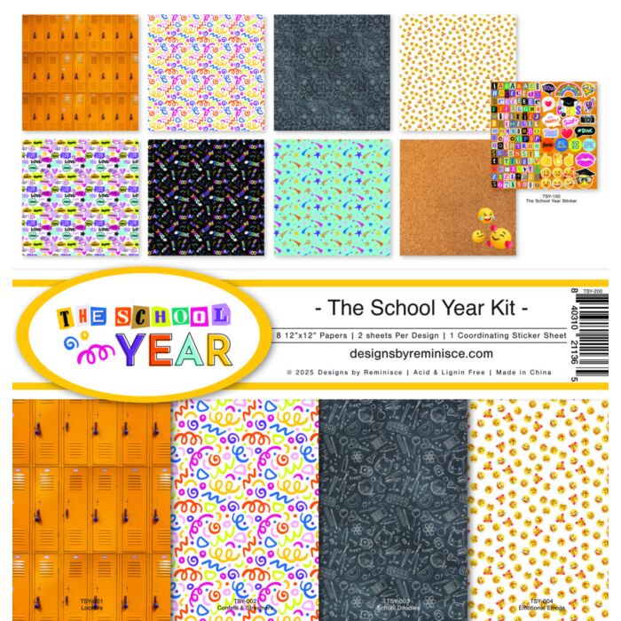 Reminisce The School Year 12X12 Collection Kit