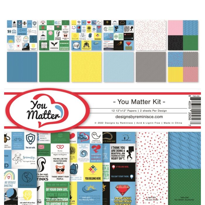 Reminisce 12X12 Collection Kit