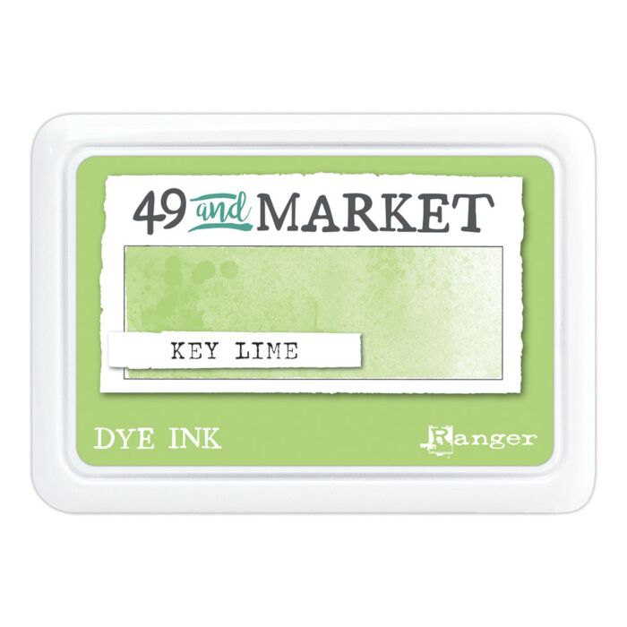 49 and Market Key Lime Dye Ink Pad