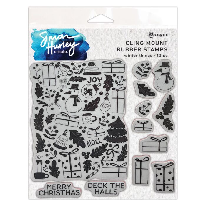 Ranger Simon Hurley create. Cling Stamp