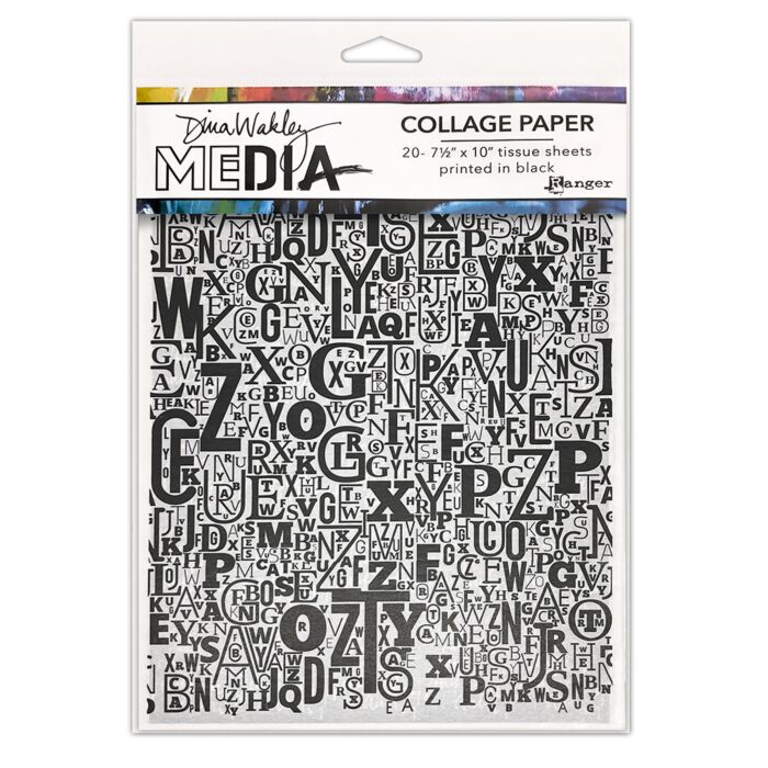 Dina Wakley MEdia Collage Paper