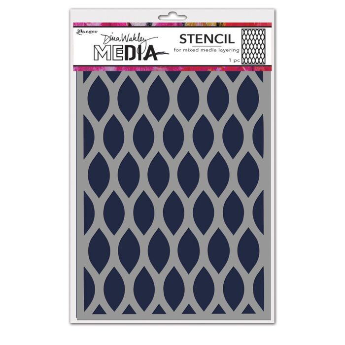 Dina Wakley MEdia Stencil