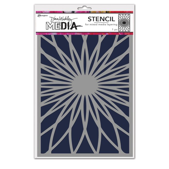 Dina Wakley MEdia Stencil