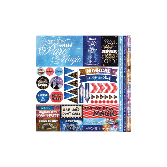 Reminisce - REAL MAGIC 2018: REAL MAGIC 12X12 STICKER