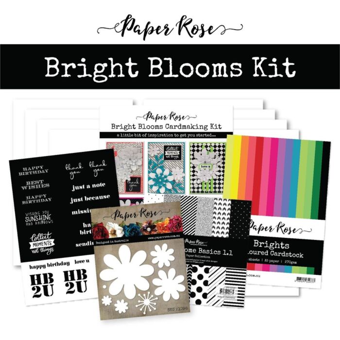 Paper Rose Cardmaking Kit