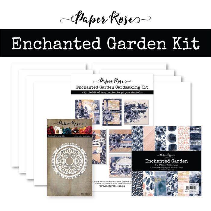 Paper Rose - Cardmaking Kit - Enchanted Garden