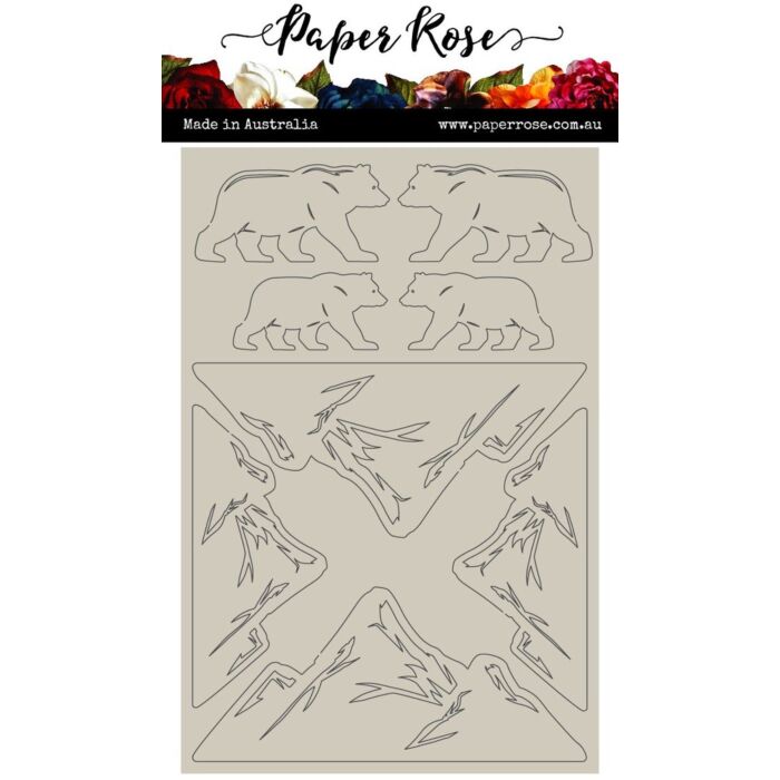 Paper Rose Chipboard Embellishments