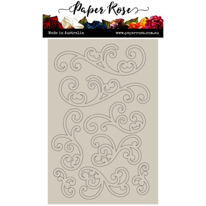 Paper Rose Chipboard Embellishments