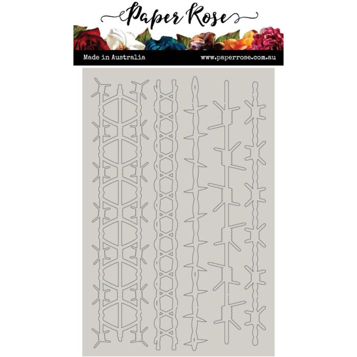 Paper Rose Chipboard Embellishments