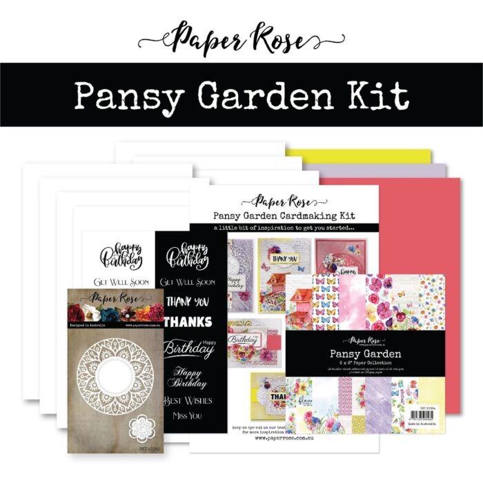 Paper Rose Cardmaking Kit