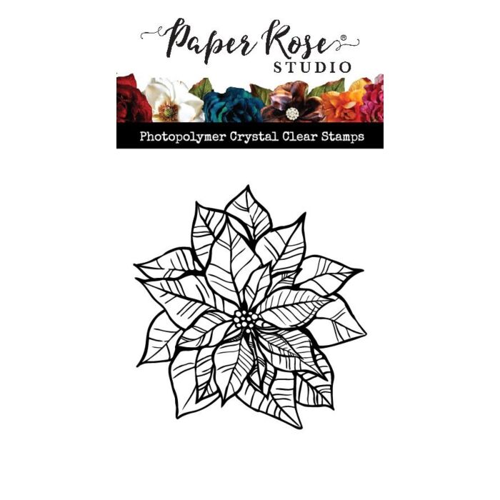 Paper Rose Clear Stamp
