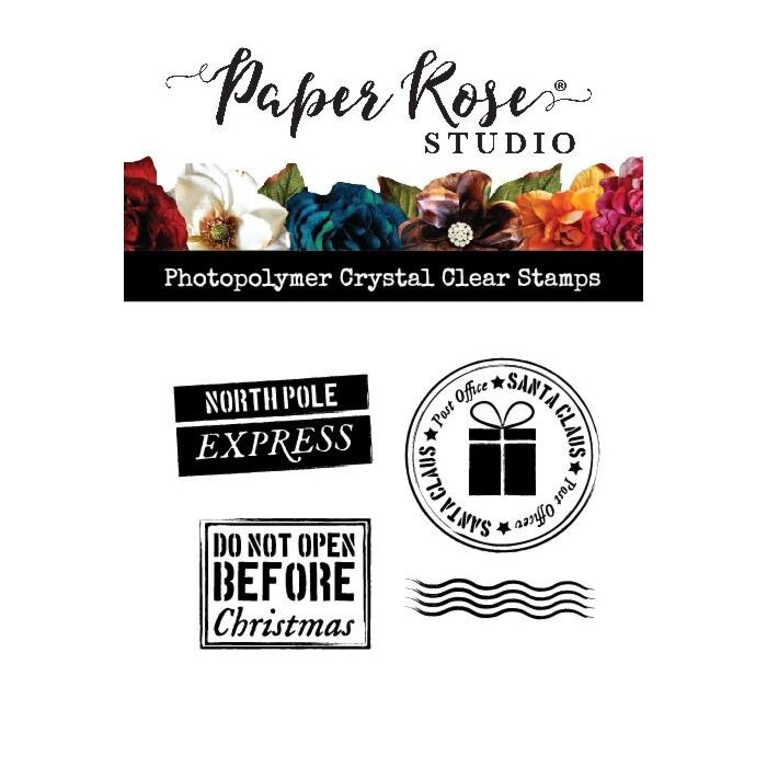 Paper Rose Clear Stamp