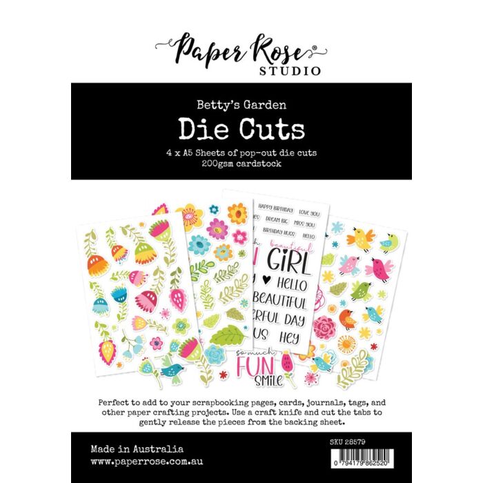 Paper Rose Die Cuts
