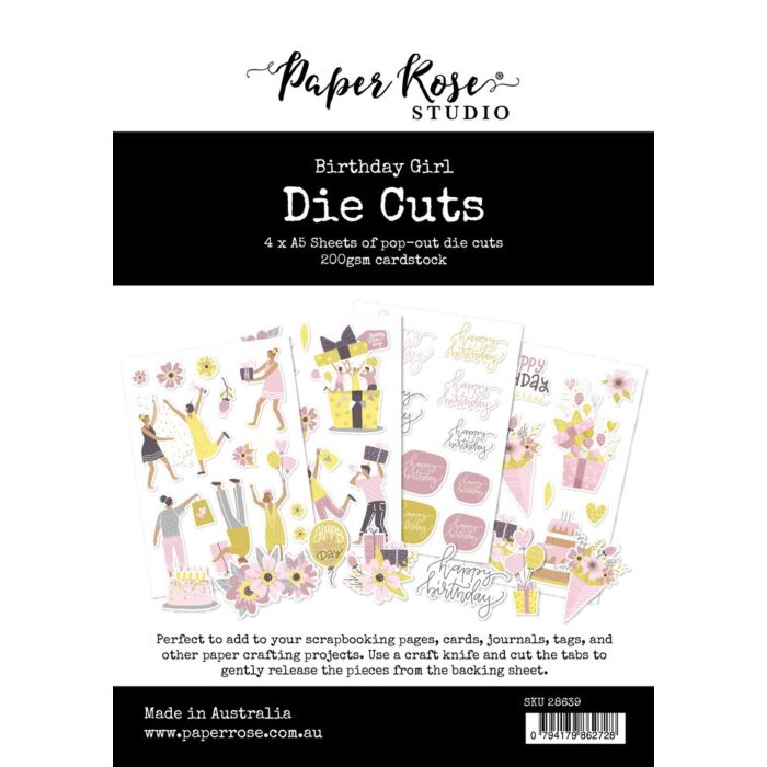 Paper Rose Die Cuts
