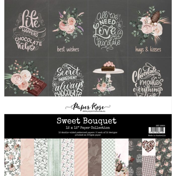 Paper Rose 12X12 Paper Collection