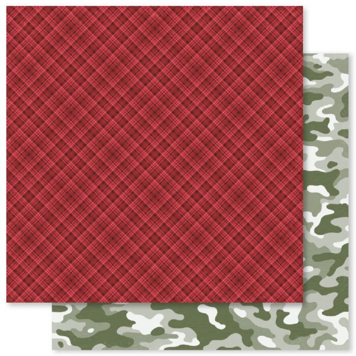 Paper Rose 12X12 Patterned Paper