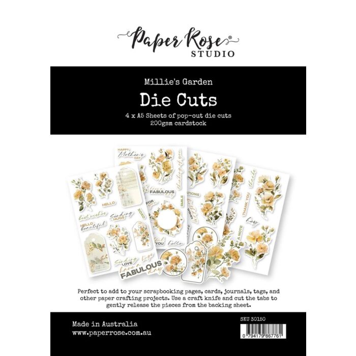 Paper Rose Die Cuts