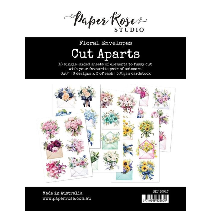 Paper Rose Cut Aparts Paper Pack