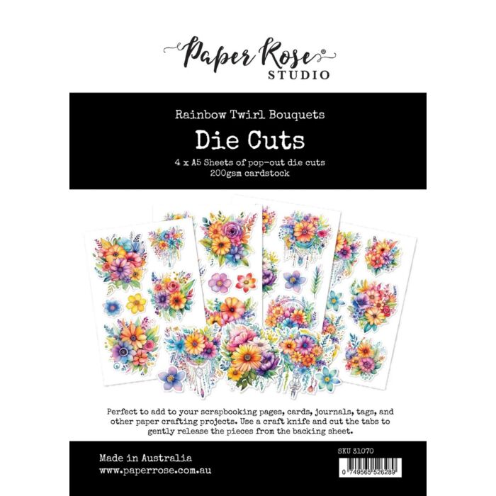 Paper Rose Die Cuts