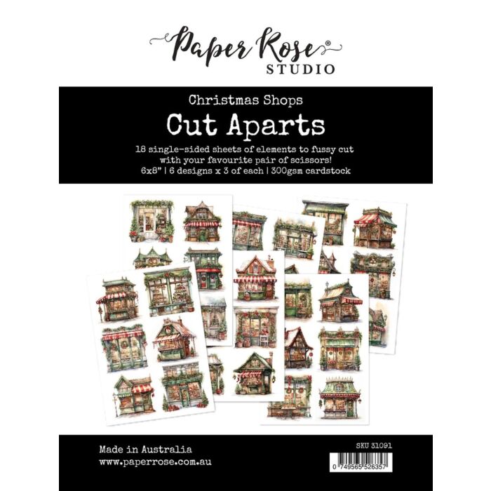Paper Rose Cut Aparts Paper Pack