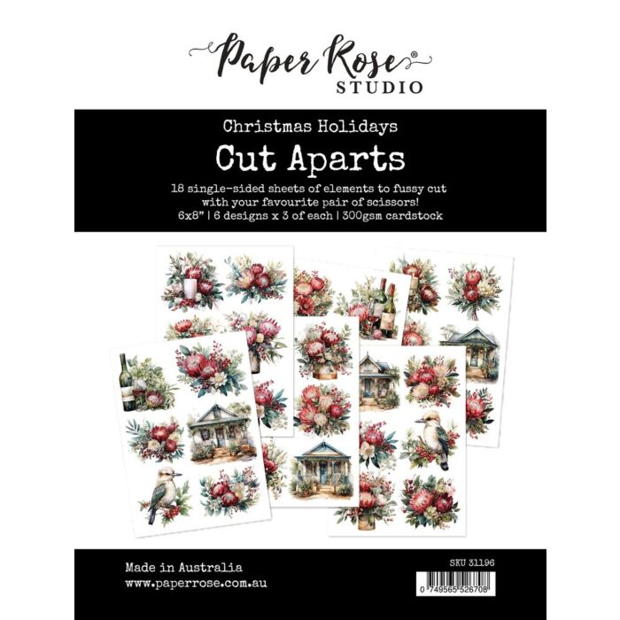 Paper Rose Cut Aparts Paper Pack