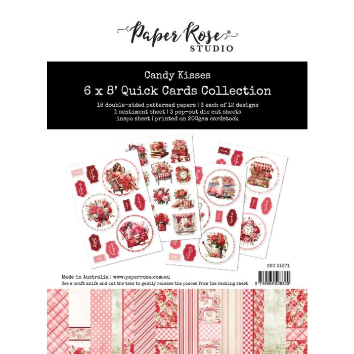 Paper Rose 6X8 Quick Cards Collection