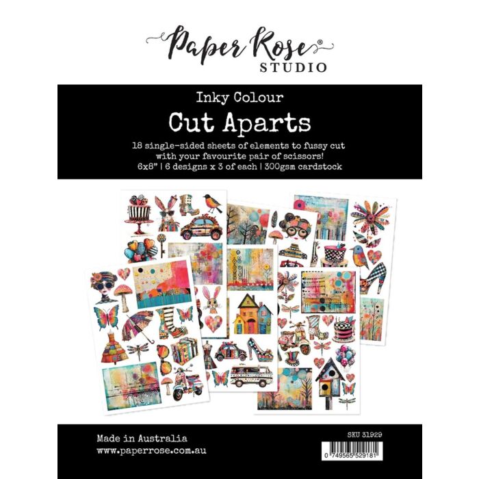 Paper Rose Cut Aparts Paper Pack