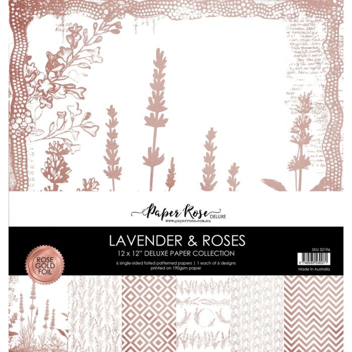 Paper Rose 12X12 Paper Collection