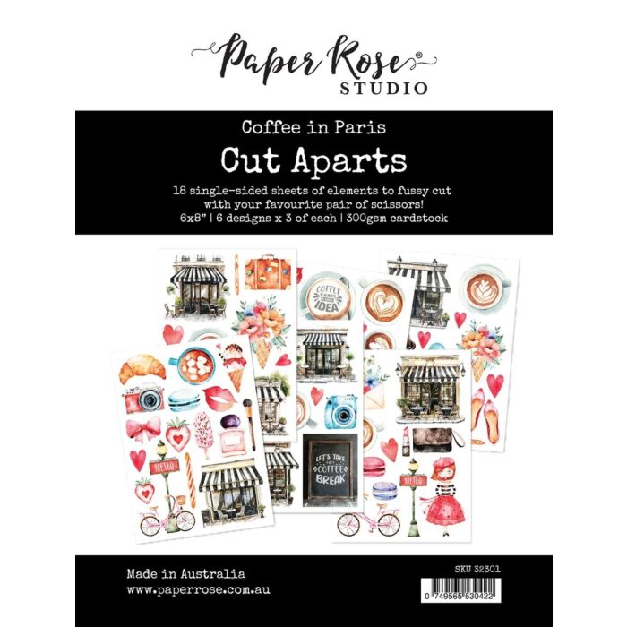Paper Rose Cut Aparts Paper Pack