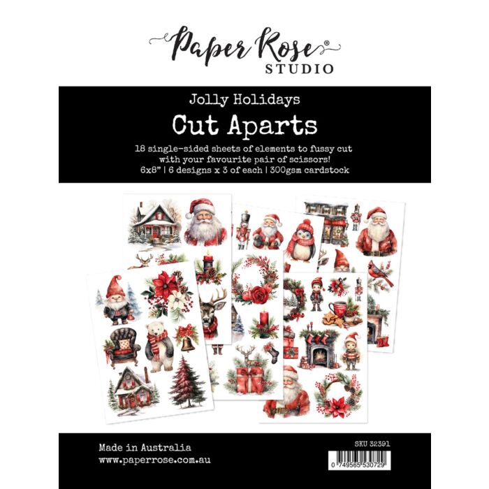 Paper Rose Cut Aparts Paper Pack