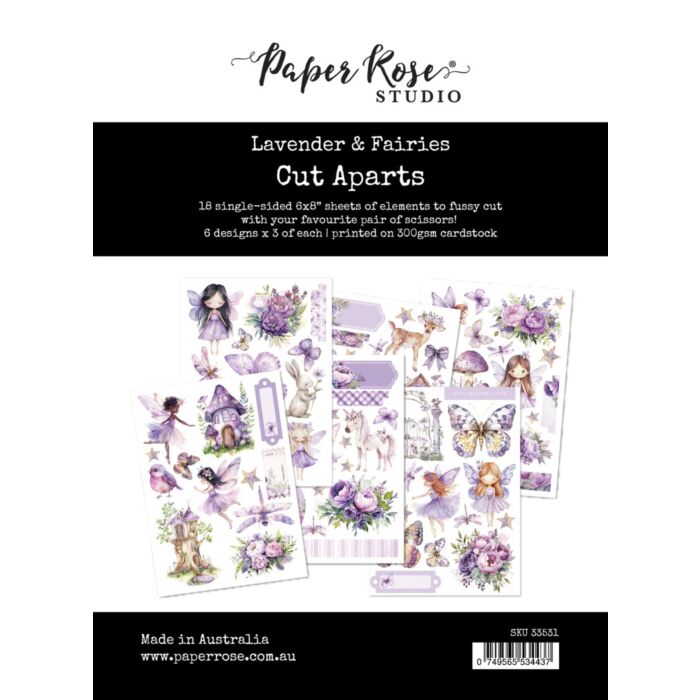 Paper Rose Cut Aparts Paper Pack