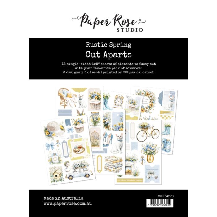 Paper Rose Cut Aparts Paper Pack