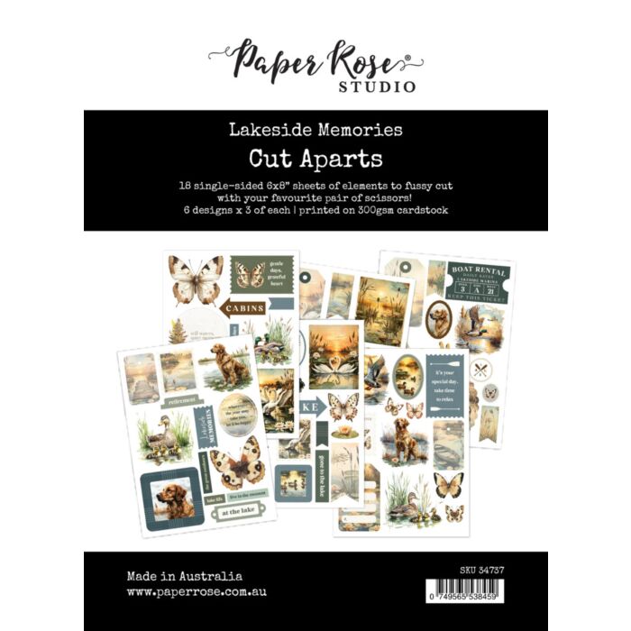 Paper Rose Cut Aparts Paper Pack