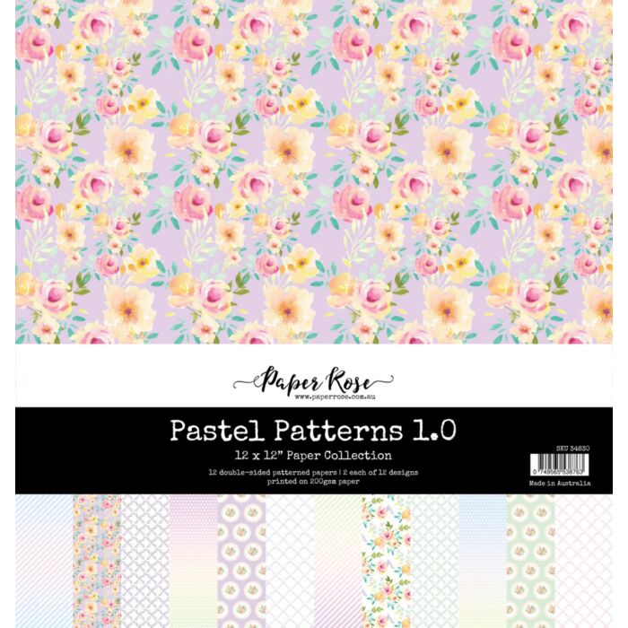Paper Rose 12X12 Paper Collection